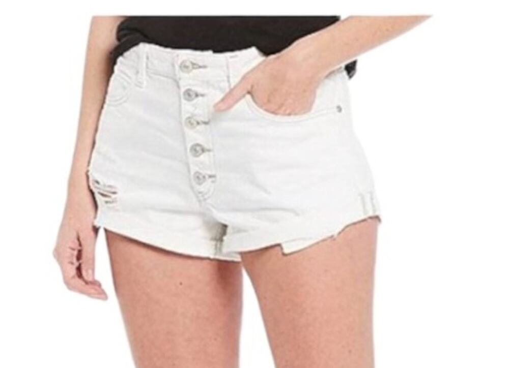 * New ~ FREE PEOPLE ~ ANTHROPOLOGIE~ Button fly shorts~ size 31